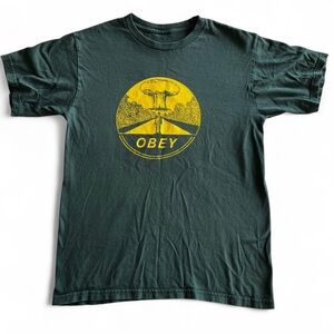 OBEY Mushroom Cloud Green Shirt